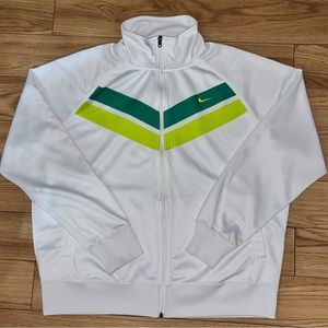 vintage nike/the athletic department full zip track jacket